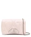 Alexander Mcqueen Small The Seal Lambskin Shoulder Bag In Pink