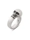 Alexander Mcqueen The Side Skull Ring