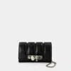 Alexander Mcqueen The Slash Clutch -  - Black - Leather In Black
