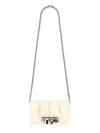 Alexander Mcqueen Women's The Slash Clutch Bag In White