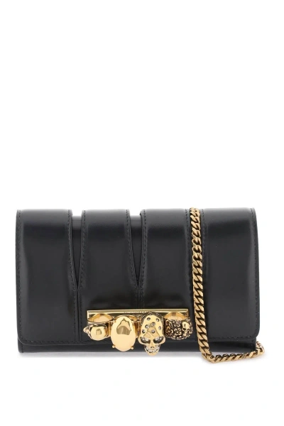 Alexander Mcqueen Shoulder Bag In Black