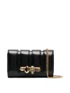 ALEXANDER MCQUEEN THE SLASH LEATHER CLUTCH BAG