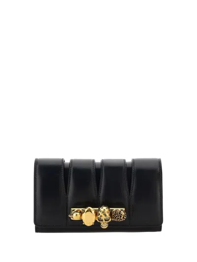 Alexander Mcqueen Clutch In Black