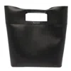 Alexander Mcqueen Alexander Mc Queen The Square Bow Leather Handbag In Black