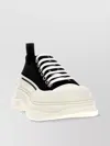 Alexander Mcqueen "thick Sole Canvas Sack" Sneakers