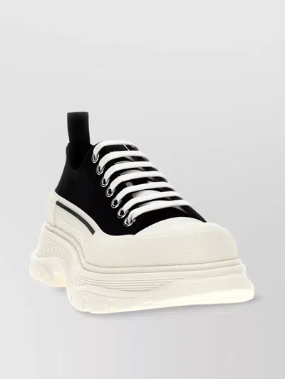 Alexander Mcqueen "thick Sole Canvas Sack" Sneakers