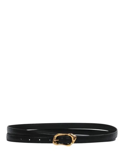 Alexander Mcqueen Thin Double Wrap Belt