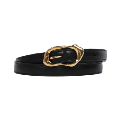 Pre-owned Alexander Mcqueen Thin Double Wrap Belt 'black' | Men's Size 70