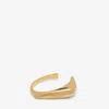 Alexander Mcqueen Thorn Claw Cuff In Antique Gold
