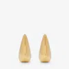 Alexander Mcqueen Thorn Claw Earrings In Antique Gold