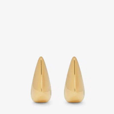 Alexander Mcqueen Thorn Claw Earrings In Antique Gold