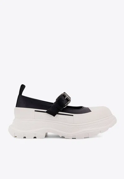 Alexander Mcqueen Thread Slick Mary Jane Chunky Sneakers