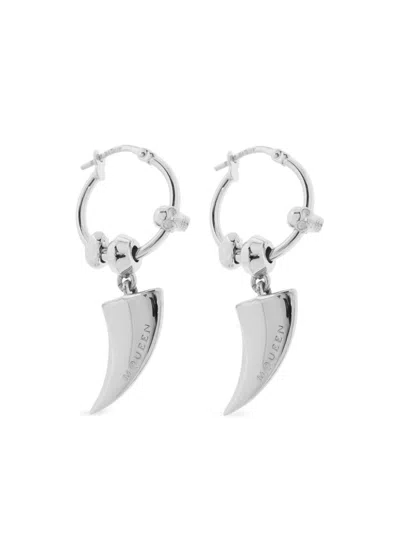 ALEXANDER MCQUEEN TIGER CLAW EARRINGS