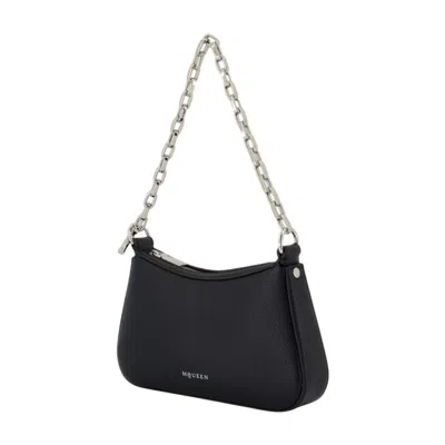 Alexander Mcqueen T Bar Mini Handbag Alexander Mc Queen Leather Black