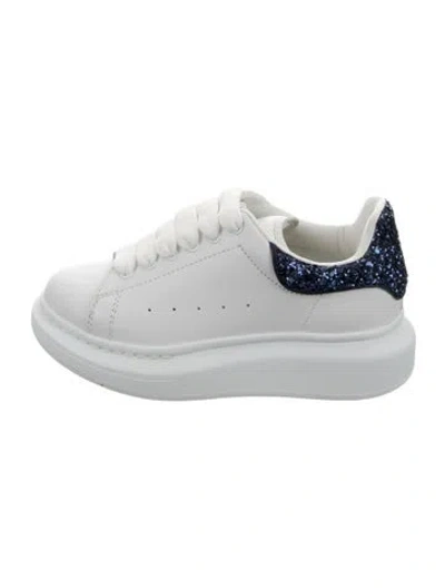 Pre-owned Alexander Mcqueen Babies' Toddler Girls' Low Top Sneakers In White