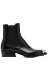Alexander Mcqueen Chelsea Boots In Black