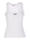 Alexander Mcqueen Mcqueen Placket Tank Top