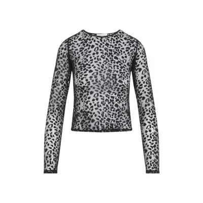 Alexander Mcqueen Top In Animal Print