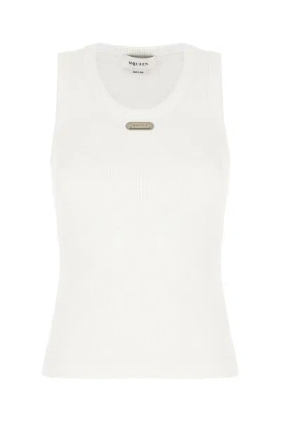 Alexander Mcqueen Top In White