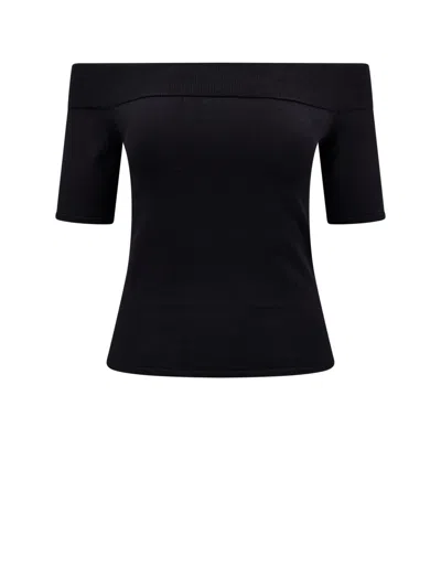 Alexander Mcqueen Top In Black