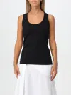 Alexander Mcqueen Top  Woman Color Black In Schwarz