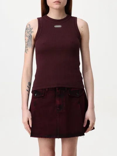 ALEXANDER MCQUEEN TOP MCQUEEN WOMAN COLOR RED,G51237014