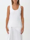 Alexander Mcqueen Top  Woman Color White In Weiss