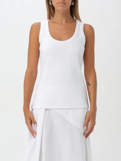 Alexander Mcqueen Top  Woman Color White In Weiss