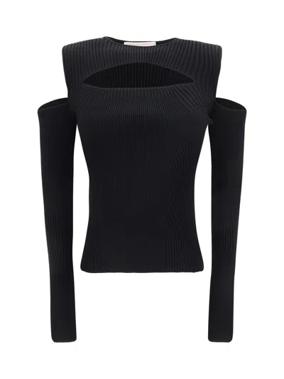 Alexander Mcqueen Top In Black