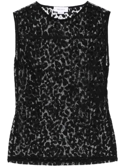 Alexander Mcqueen Top Black