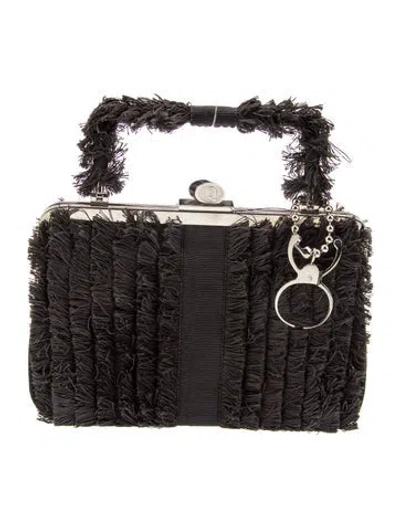 Pre-owned Alexander Mcqueen Top Handle Bag In Black