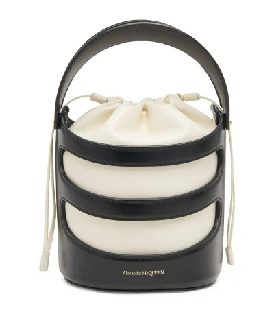 Alexander Mcqueen Top-handle Bucket Bag In Black