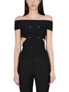 Alexander Mcqueen Lex Sliced Top Ld32