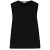Alexander Mcqueen Black T-shirt With Transparent Inserts