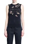 Alexander Mcqueen Long Sleeves In Black