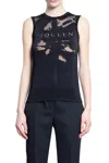 Alexander Mcqueen Long Sleeves In Black