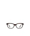 Alexander Mcqueen Tortoiseshell Butterfly-frame Glasses In Black