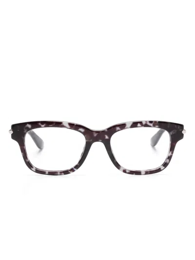 Alexander Mcqueen Tortoiseshell-effect Glasses