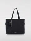 Alexander Mcqueen Alexander Mc Queen T Bar Leather Tote Bag In Black
