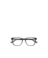 Alexander Mcqueen Transparent Square-frame Glasses In Gray