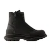 Alexander Mcqueen Tread Slick Motorcycle Boot In Multi