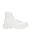 Alexander Mcqueen Tread Slick High Top Sneaker In White
