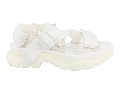 Pre-owned Alexander Mcqueen Tread Sandals New (women's) Sneakers In Ivory