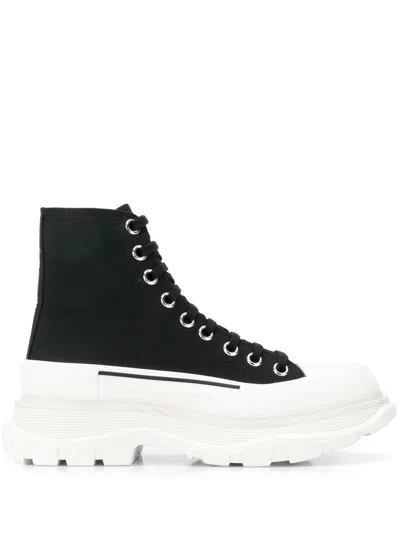 ALEXANDER MCQUEEN ALEXANDER MCQUEEN TREAD SLICK ANKLE BOOTS