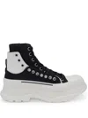 Alexander Mcqueen Alexander Mc Queen Tread Slick Ankle Boots In Black