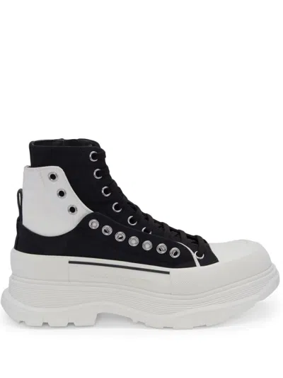 ALEXANDER MCQUEEN TREAD SLICK ANKLE BOOTS