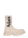 Alexander Mcqueen Alexander Mc Queen Graffiti Tread Slick Boots