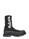 Alexander Mcqueen Tread Slick Boot In Black