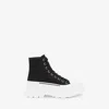 Alexander Mcqueen High-top Sneakers In Black