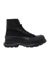Alexander Mcqueen Tread Slick Boots In Black